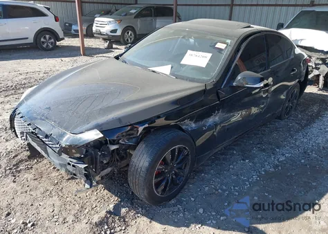 2015 Infiniti Q50 Premium from USA, damaged, VIN JN1BV7AP5FM345379